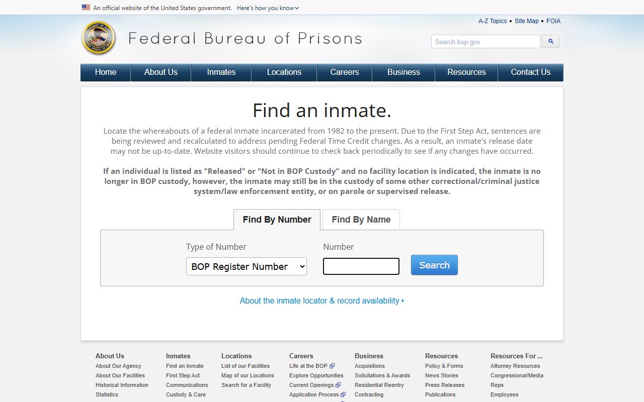 Bond County inmate records BOP federal inmate locator